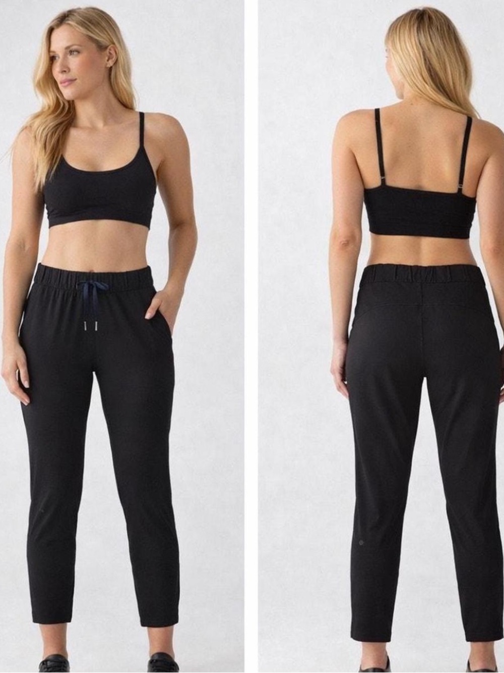 Lululemon On The Fly Black Pants Size 2